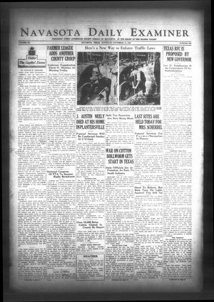Navasota Daily Examiner (Navasota, Tex.), Vol. 40, No. 222, Ed. 1 Saturday, November 12, 1938