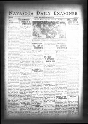 Navasota Daily Examiner (Navasota, Tex.), Vol. 40, No. 223, Ed. 1 Monday, November 14, 1938