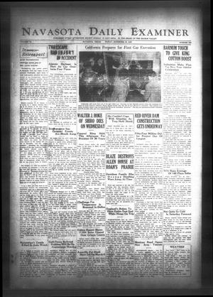 Navasota Daily Examiner (Navasota, Tex.), Vol. 40, No. 232, Ed. 1 Friday, November 25, 1938