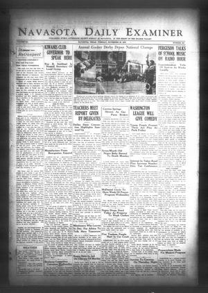 Navasota Daily Examiner (Navasota, Tex.), Vol. 40, No. 235, Ed. 1 Tuesday, November 29, 1938