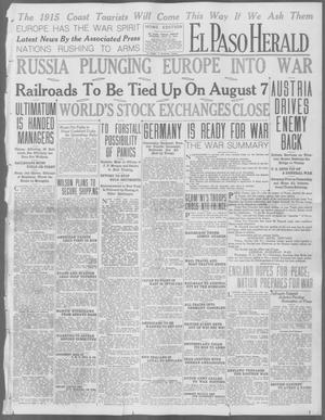 El Paso Herald (El Paso, Tex.), Ed. 1, Friday, July 31, 1914