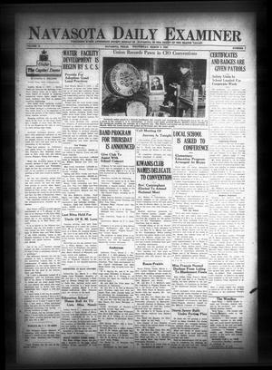 Navasota Daily Examiner (Navasota, Tex.), Vol. 44, No. 7, Ed. 1 Wednesday, March 8, 1939