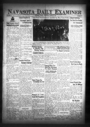 Navasota Daily Examiner (Navasota, Tex.), Vol. 44, No. 27, Ed. 1 Wednesday, March 29, 1939