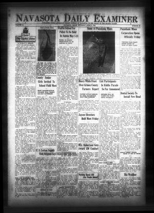 Navasota Daily Examiner (Navasota, Tex.), Vol. 44, No. 35, Ed. 1 Saturday, April 8, 1939