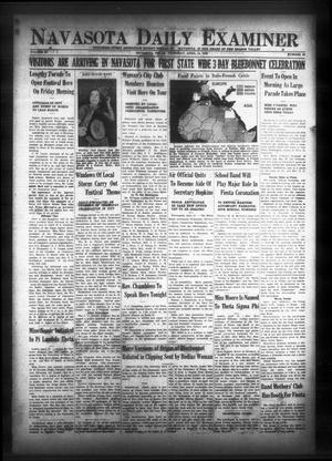 Primary view of object titled 'Navasota Daily Examiner (Navasota, Tex.), Vol. 44, No. 39, Ed. 1 Thursday, April 13, 1939'.