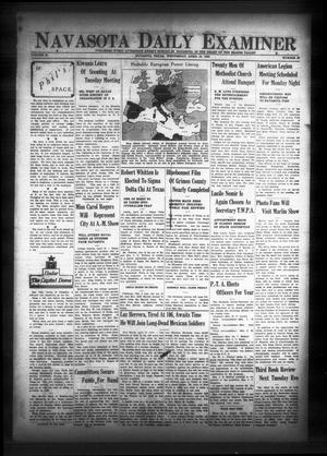 Navasota Daily Examiner (Navasota, Tex.), Vol. 44, No. 43, Ed. 1 Wednesday, April 19, 1939