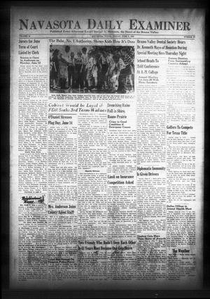 Navasota Daily Examiner (Navasota, Tex.), Vol. 44, No. 87, Ed. 1 Friday, June 9, 1939