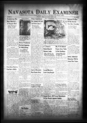 Navasota Daily Examiner (Navasota, Tex.), Vol. 44, No. 91, Ed. 1 Wednesday, June 14, 1939