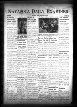 Navasota Daily Examiner (Navasota, Tex.), Vol. 44, No. 113, Ed. 1 Tuesday, July 11, 1939