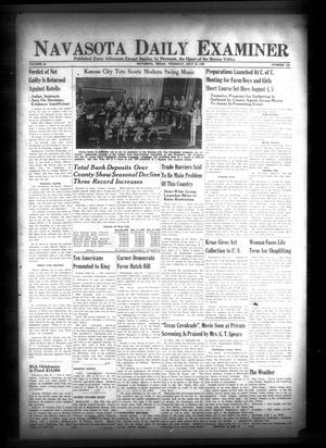 Navasota Daily Examiner (Navasota, Tex.), Vol. 44, No. 115, Ed. 1 Thursday, July 13, 1939