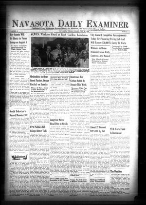 Navasota Daily Examiner (Navasota, Tex.), Vol. 44, No. 121, Ed. 1 Friday, July 21, 1939