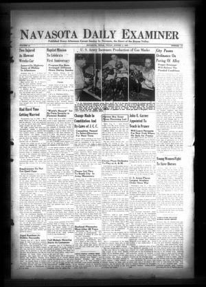 Navasota Daily Examiner (Navasota, Tex.), Vol. 44, No. 140, Ed. 1 Friday, August 11, 1939