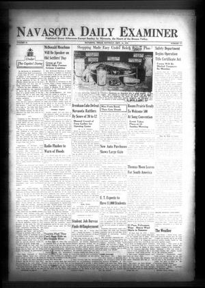 Navasota Daily Examiner (Navasota, Tex.), Vol. 44, No. 171, Ed. 1 Saturday, September 16, 1939