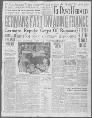 El Paso Herald (El Paso, Tex.), Ed. 1, Saturday, August 29, 1914