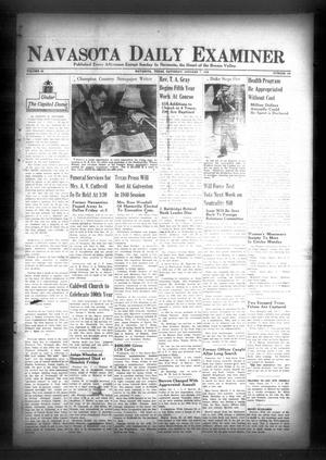 Navasota Daily Examiner (Navasota, Tex.), Vol. 44, No. 189, Ed. 1 Saturday, October 7, 1939