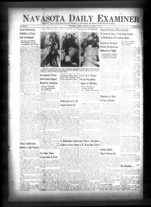 Navasota Daily Examiner (Navasota, Tex.), Vol. 44, No. 194, Ed. 1 Friday, October 13, 1939