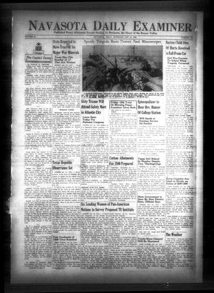 Primary view of object titled 'Navasota Daily Examiner (Navasota, Tex.), Vol. 44, No. 195, Ed. 1 Saturday, October 14, 1939'.