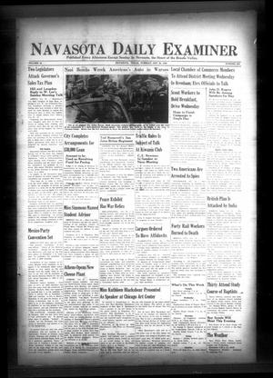 Navasota Daily Examiner (Navasota, Tex.), Vol. 44, No. 203, Ed. 1 Tuesday, October 24, 1939