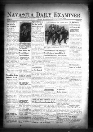 Navasota Daily Examiner (Navasota, Tex.), Vol. 44, No. 216, Ed. 1 Wednesday, November 8, 1939