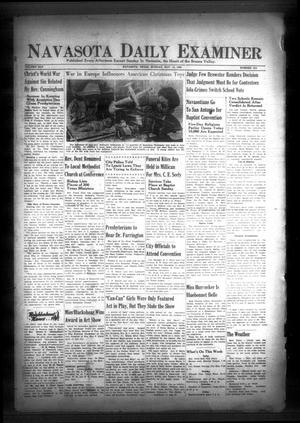Navasota Daily Examiner (Navasota, Tex.), Vol. 45, No. 219, Ed. 1 Monday, November 13, 1939