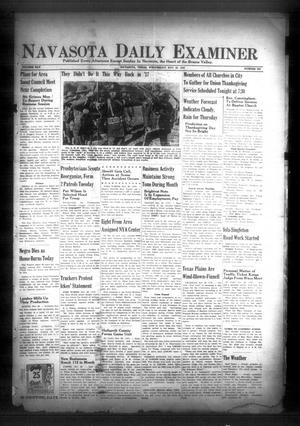 Navasota Daily Examiner (Navasota, Tex.), Vol. 45, No. 233, Ed. 1 Wednesday, November 29, 1939