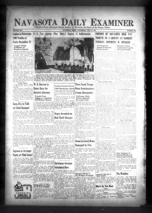 Navasota Daily Examiner (Navasota, Tex.), Vol. 45, No. 244, Ed. 1 Wednesday, December 13, 1939
