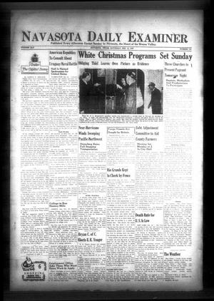 Navasota Daily Examiner (Navasota, Tex.), Vol. 45, No. 247, Ed. 1 Saturday, December 16, 1939