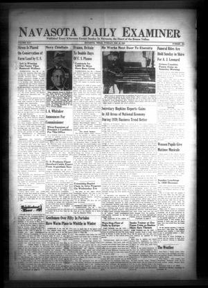Primary view of object titled 'Navasota Daily Examiner (Navasota, Tex.), Vol. 45, No. 254, Ed. 1 Tuesday, December 26, 1939'.