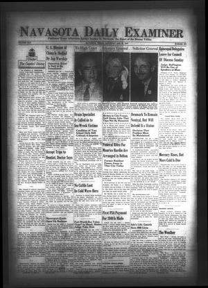 Navasota Daily Examiner (Navasota, Tex.), Vol. 45, No. 276, Ed. 1 Saturday, January 20, 1940