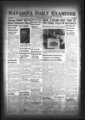 Navasota Daily Examiner (Navasota, Tex.), Vol. 45, No. 277, Ed. 1 Monday, January 22, 1940