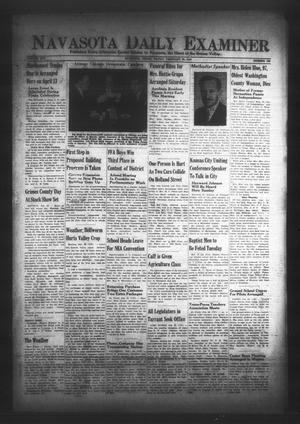 Navasota Daily Examiner (Navasota, Tex.), Vol. 45, No. 305, Ed. 1 Friday, February 23, 1940
