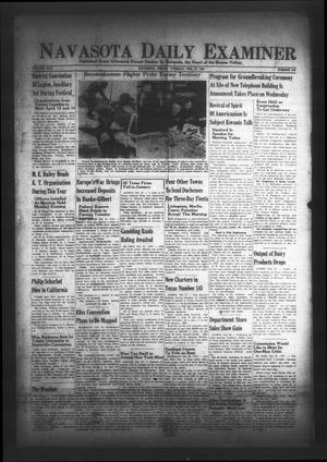Navasota Daily Examiner (Navasota, Tex.), Vol. 45, No. 308, Ed. 1 Tuesday, February 27, 1940