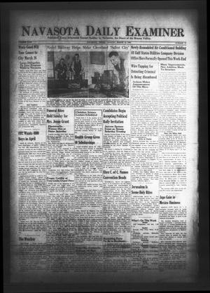 Navasota Daily Examiner (Navasota, Tex.), Vol. 46, No. 13, Ed. 1 Monday, March 18, 1940