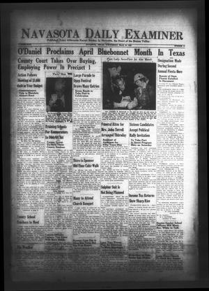 Navasota Daily Examiner (Navasota, Tex.), Vol. 46, No. 15, Ed. 1 Wednesday, March 20, 1940