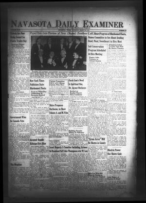 Navasota Daily Examiner (Navasota, Tex.), Vol. 46, No. 22, Ed. 1 Thursday, March 28, 1940