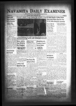 Navasota Daily Examiner (Navasota, Tex.), Vol. 46, No. 53, Ed. 1 Friday, May 3, 1940
