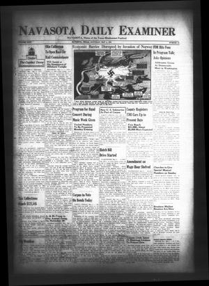 Navasota Daily Examiner (Navasota, Tex.), Vol. 46, No. 54, Ed. 1 Saturday, May 4, 1940