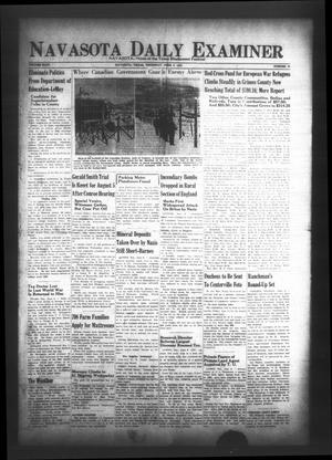 Navasota Daily Examiner (Navasota, Tex.), Vol. 46, No. 81, Ed. 1 Thursday, June 6, 1940
