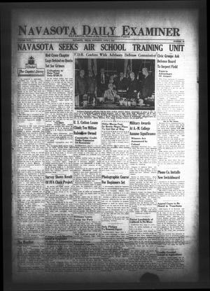 Navasota Daily Examiner (Navasota, Tex.), Vol. 46, No. 83, Ed. 1 Saturday, June 8, 1940