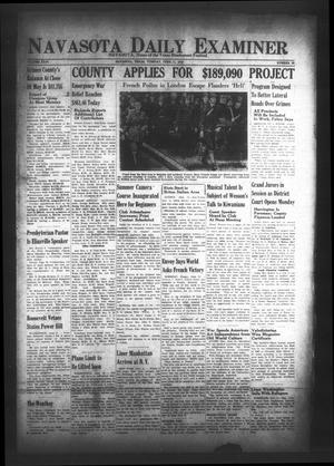 Navasota Daily Examiner (Navasota, Tex.), Vol. 46, No. 86, Ed. 1 Tuesday, June 11, 1940