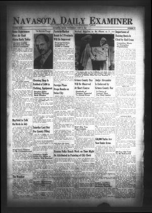 Navasota Daily Examiner (Navasota, Tex.), Vol. 46, No. 87, Ed. 1 Wednesday, June 12, 1940