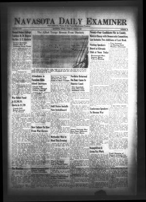 Navasota Daily Examiner (Navasota, Tex.), Vol. 46, No. 92, Ed. 1 Tuesday, June 18, 1940