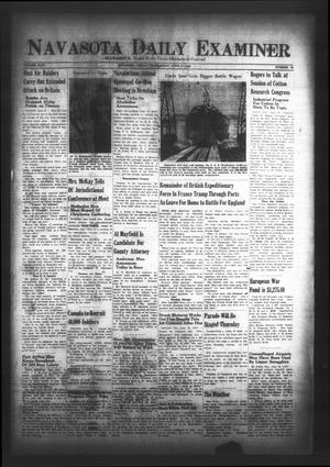 Navasota Daily Examiner (Navasota, Tex.), Vol. 46, No. 93, Ed. 1 Wednesday, June 19, 1940