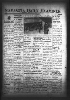 Navasota Daily Examiner (Navasota, Tex.), Vol. 46, No. 96, Ed. 1 Saturday, June 22, 1940