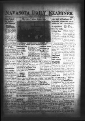 Navasota Daily Examiner (Navasota, Tex.), Vol. 46, No. 97, Ed. 1 Monday, June 24, 1940