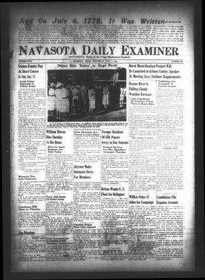 Navasota Daily Examiner (Navasota, Tex.), Vol. 46, No. 105, Ed. 1 Wednesday, July 3, 1940