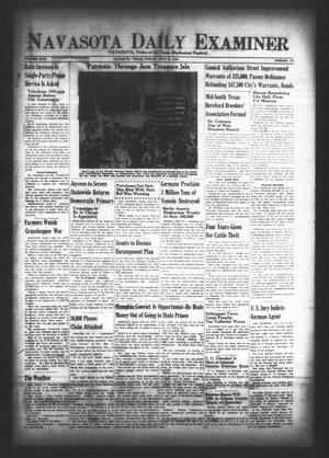 Navasota Daily Examiner (Navasota, Tex.), Vol. 46, No. 112, Ed. 1 Friday, July 12, 1940