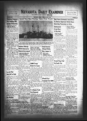 Navasota Daily Examiner (Navasota, Tex.), Vol. 46, No. 133, Ed. 1 Tuesday, August 6, 1940