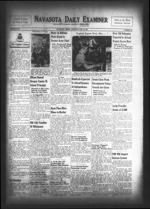 Navasota Daily Examiner (Navasota, Tex.), Vol. 46, No. 137, Ed. 1 Saturday, August 10, 1940