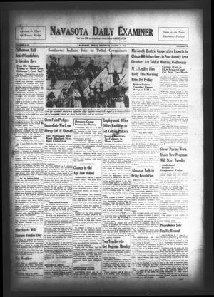 Navasota Daily Examiner (Navasota, Tex.), Vol. 46, No. 141, Ed. 1 Thursday, August 15, 1940